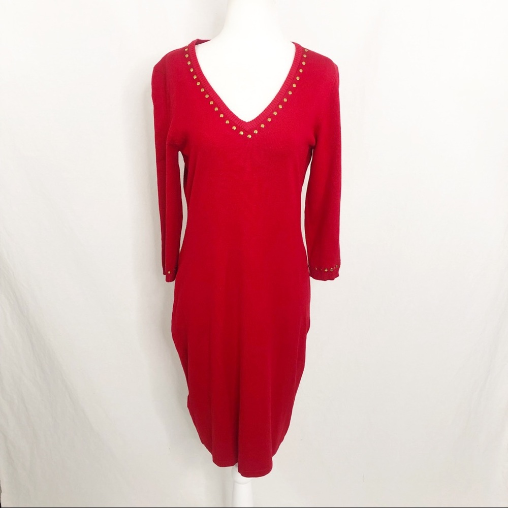 Calvin Klein Above Knee Sweater Dress, Medium